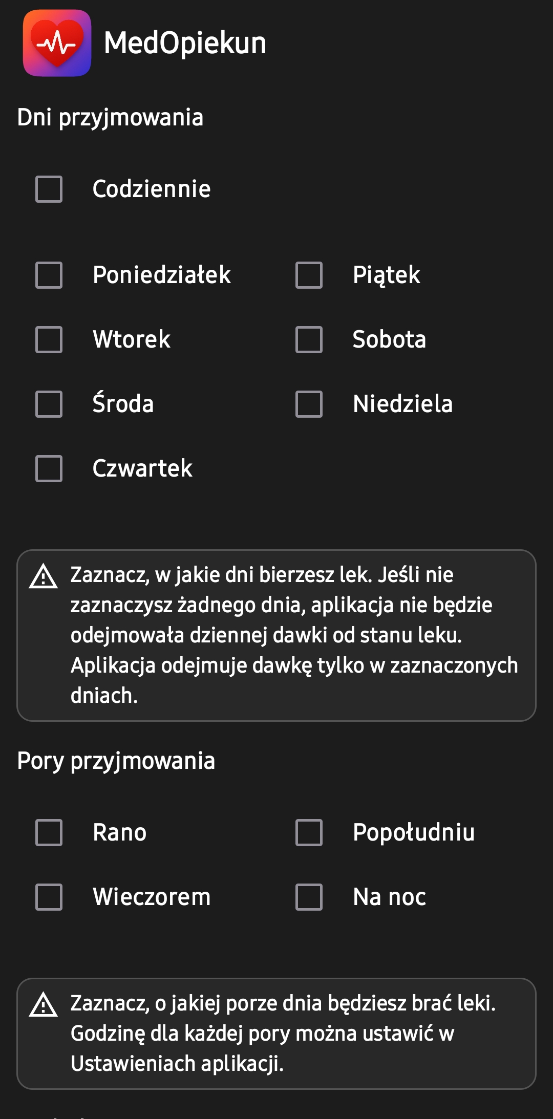 Formularz dodawania leku 2
