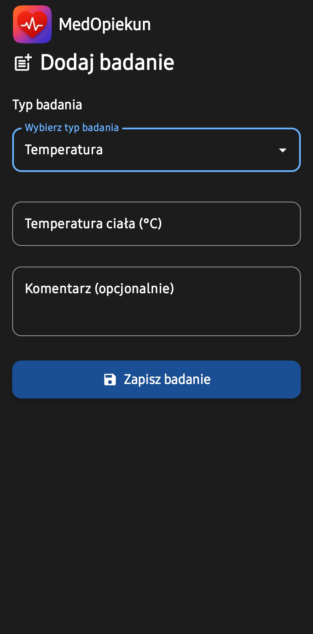 Badanie temperatury